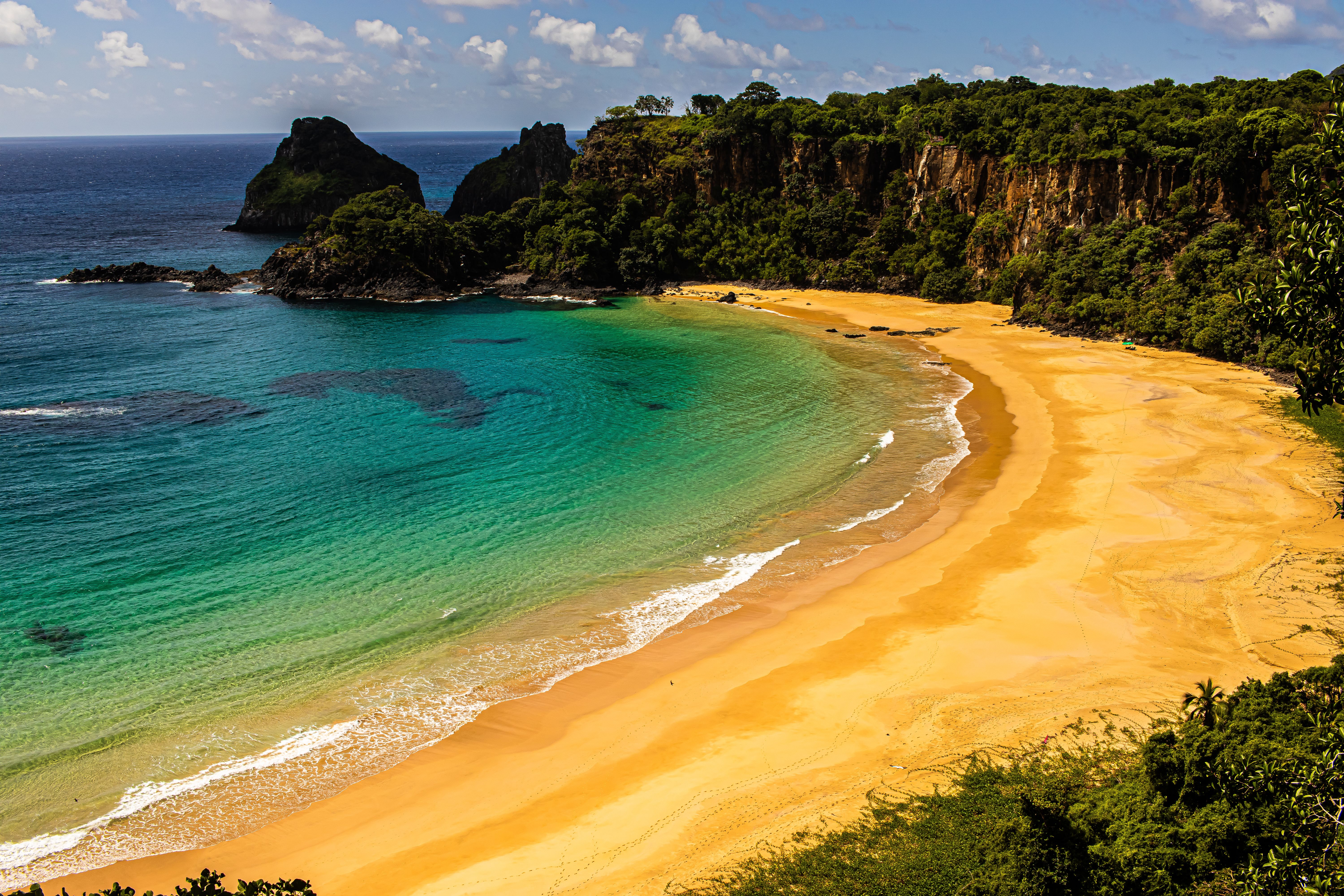 Beach in Fernando de Noronha